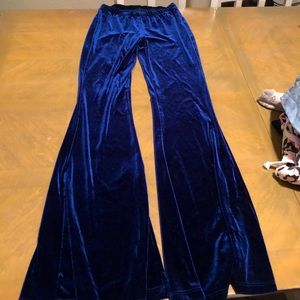 velvet bell bottoms